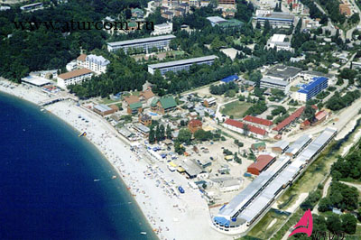Ольгинка гостиницы, пляж Ольгинка
